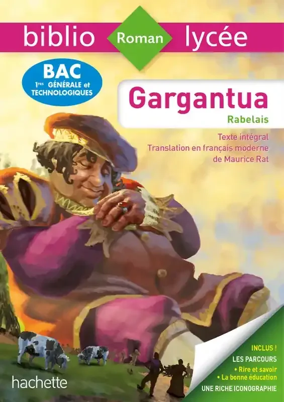 BiblioLycée – Gargantua, François Rabelais – BAC 2023