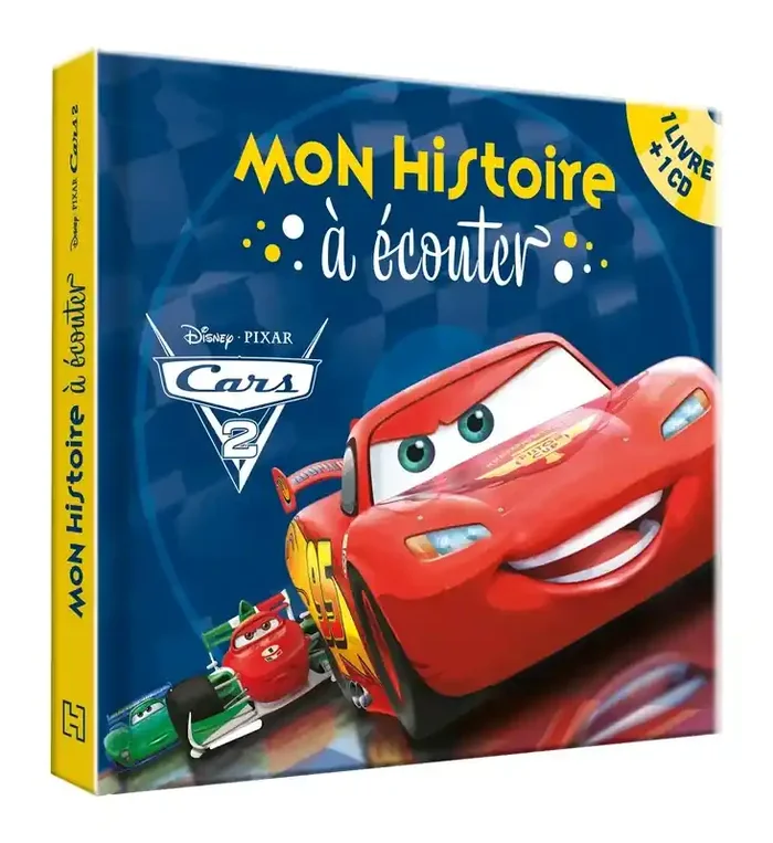 CARS 2 – Mon histoire à écouter – L‘histoire du film – Livre CD – Disney Pixar