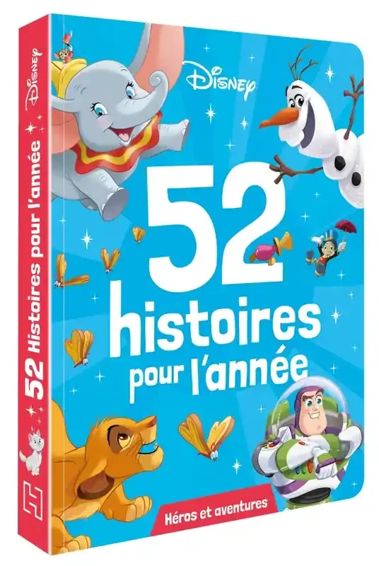 DISNEY – 52 histoires pour l‘année – Héros et aventures