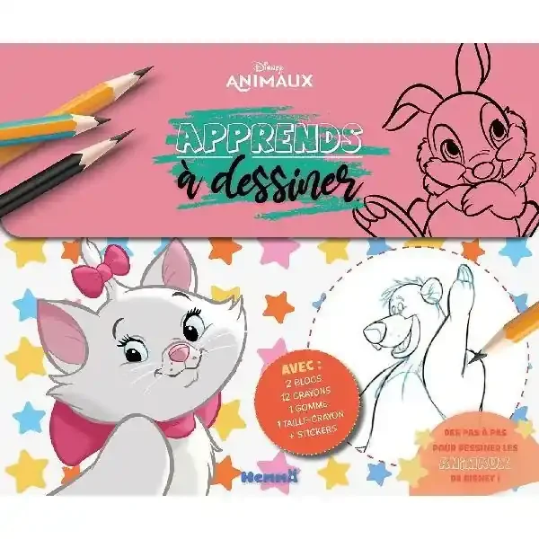 Disney Animaux – Apprends à dessiner (Marie)