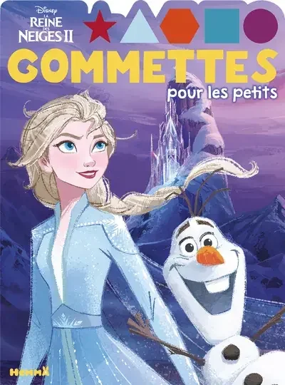 Disney La Reine des Neiges 2 – Gommettes pour les petits (Elsa et Olaf)