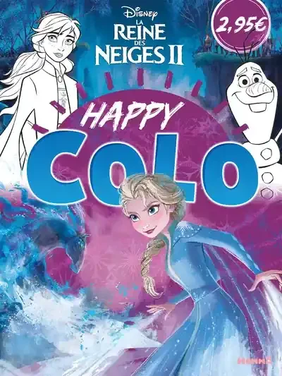 Disney La Reine des Neiges 2 – Happy Colo (Elsa et Nokk)