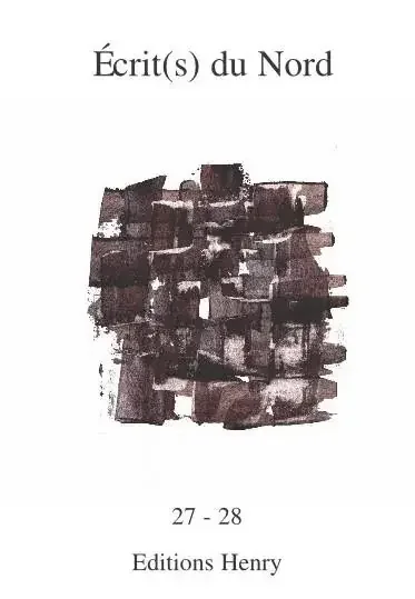 Écrit(s) du Nord. Écrit(s) du Nord
