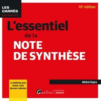 L‘essentiel de la note de synthèse