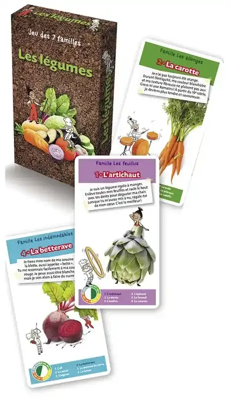 Les Legumes – Jeu Des 7 Familles