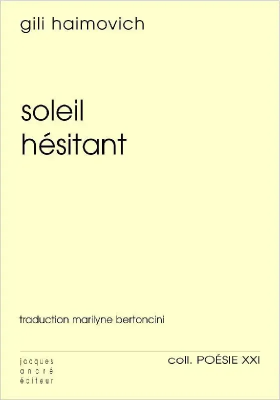 Soleil hésitant